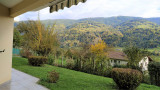 Vue sur la montagne de creten Belledonne