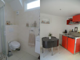 Cuisine et salle d'eau -Appartement dans maison n°96