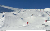 Snowpark à la station des 7 laux