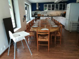 La table est mise pour 15 personnes