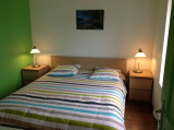 Premier étage : chambre 05 verte