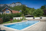 la piscine du domaine