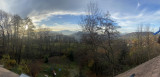 Vue panoramique du gîte sur la région grenobloise.