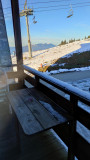 vue balcon hiver