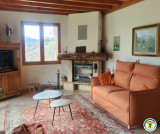 Salon niveau 1 coin cheminée