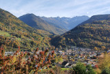 Vue du village d'Allevard-Les-Bains