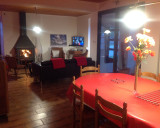 Rez-de chaussée : la cuisine & le salon