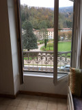 Vue extérieure sur le Parc d'Uriage