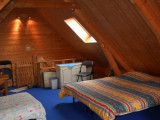 Chambre étage, lit double