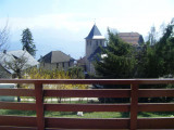 Vue de la terrasse.