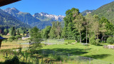 la vue du chalet