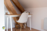 Au 1er Ch.2 : 1 lit 2 pers - © Gîtes de France Au 1er Ch.2 : 1 lit 2 pers