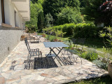 Terrasse devant le studio OLIVIA