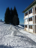 Immeuble côté pistes Immeuble côté pistes
