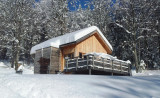 hiver neige gite chalet cabane montagne