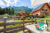 terrasse panoramique gite chalet cabane montagne