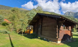 le chalet et sa vue