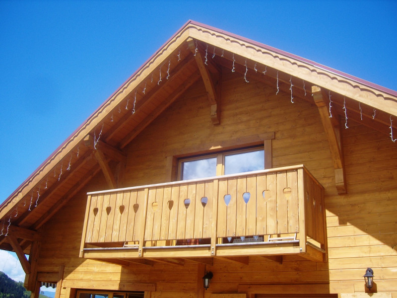 balcon du gîte