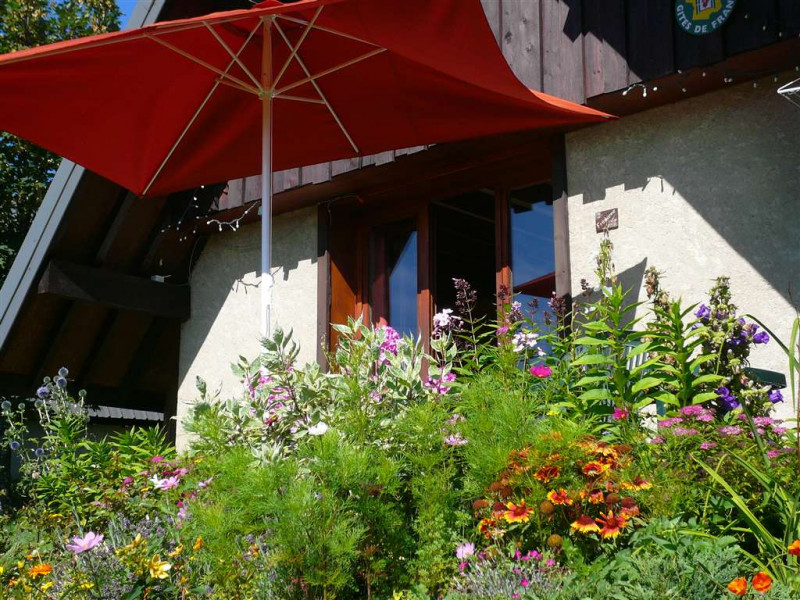 Massif près du chalet