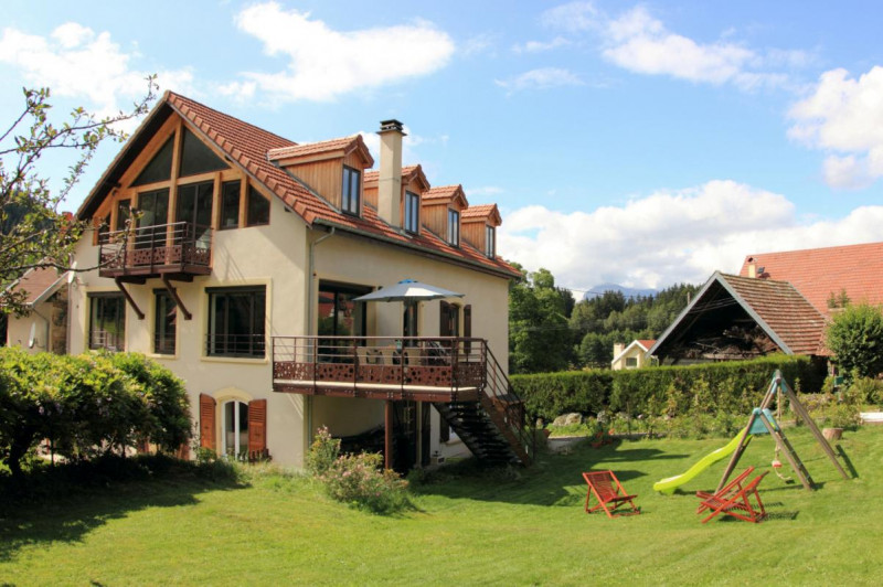Vue générale du jardin