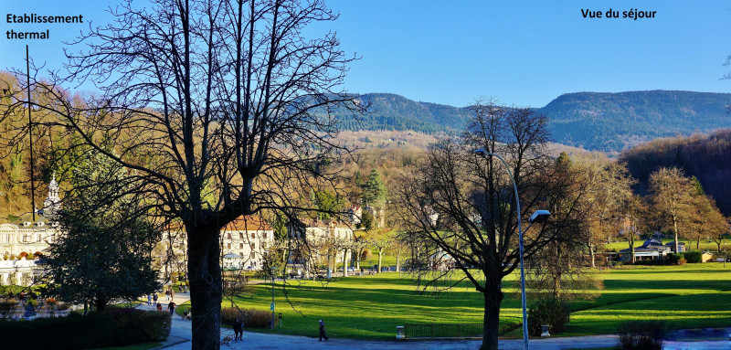 Vue du séjour - Appartement La suite côté Parc n°180 - © Caroline Meyer Vue du séjour - Appartement La suite côté Parc n°180