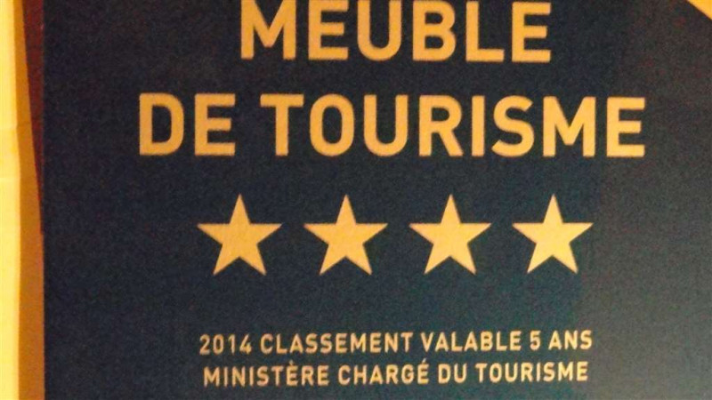 Classement Préfectoral 2014 du gite : 4 Etoiles Et 2015 : Classement gite de Charme Classement Préfectoral 2014 du gite : 4 Etoiles Et 2015 : Classement gite de Charme