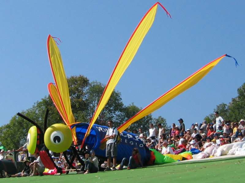 Déguisement pendant la célèbre Coupe Icare en Septembre - © Gîtes de France Déguisement pendant la célèbre Coupe Icare en Septembre