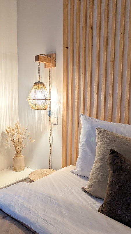 Chambre (détails) - Appartement La suite côté Parc n°180 - © Caroline Meyer Chambre (détails) - Appartement La suite côté Parc n°180