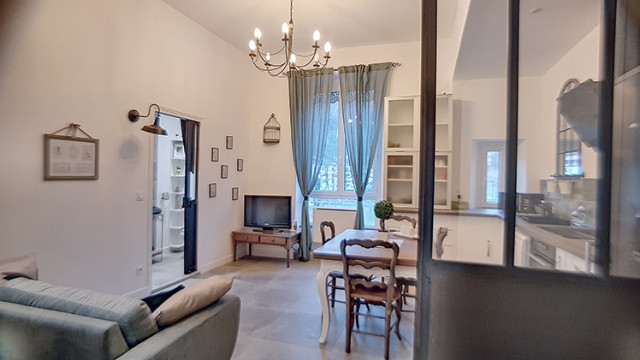 Pièce à vivre - Appartement n°196 - Uriage