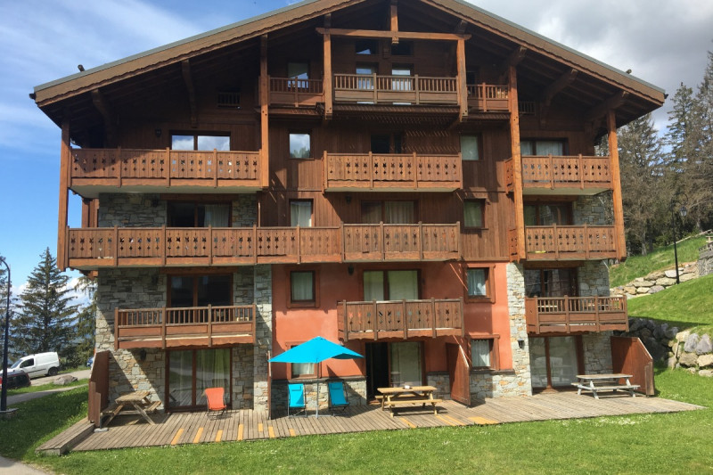 Le Chalet D Appartement t2 « Le Soremava » 4 personnes 35m2 grande terrasse sud dans la station de ski Prapoutel - © Clévacances Le Chalet D Appartement t2 « Le Soremava » 4 personnes 35m2 grande terrasse sud dans la station de ski Prapoutel