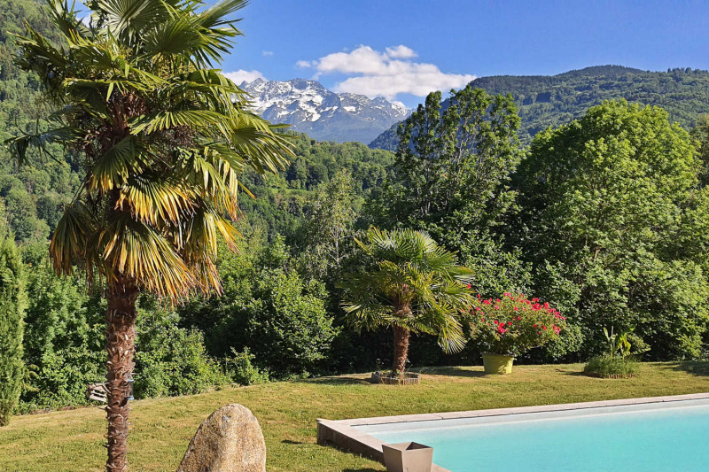 Magnifique vue sur les montagnes