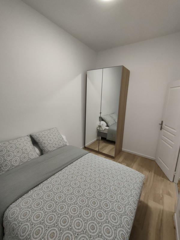 Chambre - Appartement le Marseille n°194 - © Happy Conciergerie Chambre - Appartement le Marseille n°194