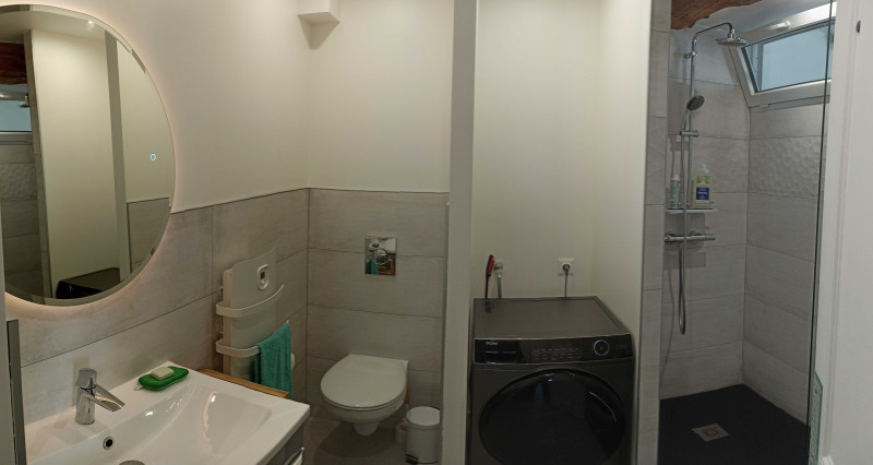 Salle d'eau - Appartement Séraphin Bouffier - © Pascale Rohr Salle d'eau - Appartement Séraphin Bouffier