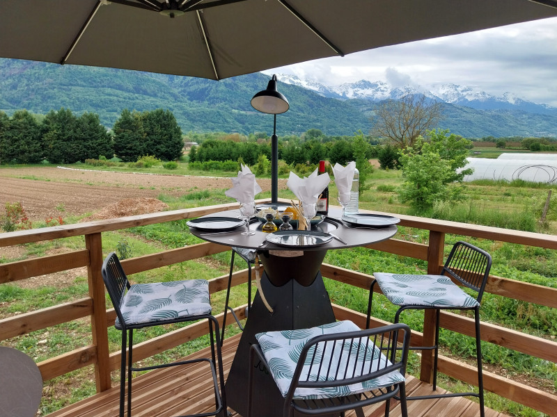 Table brasero exterieure - © Rucat Table brasero exterieure