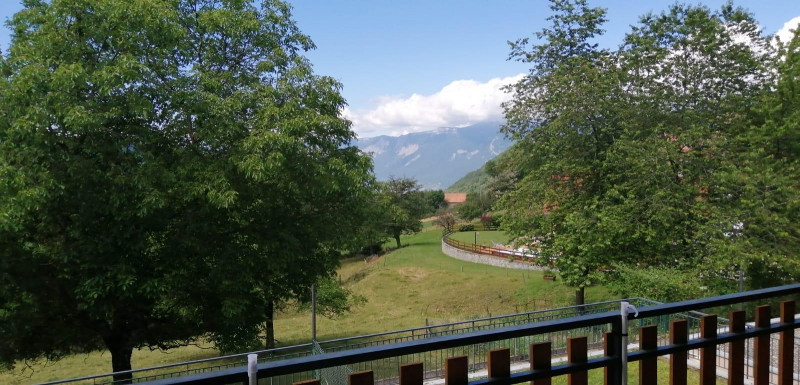 Vue sur le massif de la chartreuse.