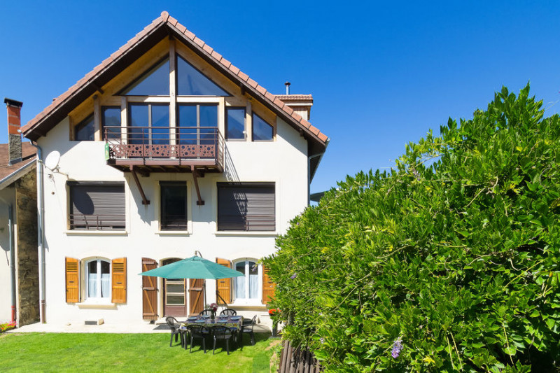 Vue de face, gîte au RDC - © HM Vue de face, gîte au RDC