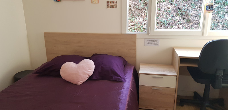 Chambre Zen lit 140 - © Calistane Chambre Zen lit 140