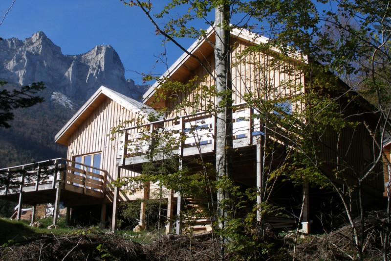 Chalet vu de face