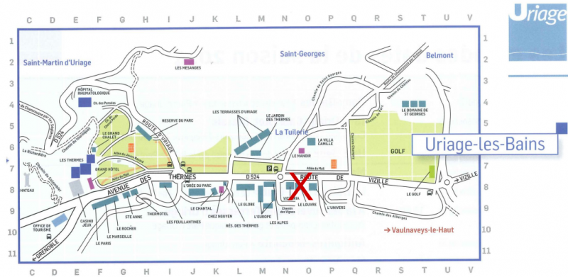 Localisation_Serenity Suite_Uriage - © Serenity Suite Uriage Localisation_Serenity Suite_Uriage