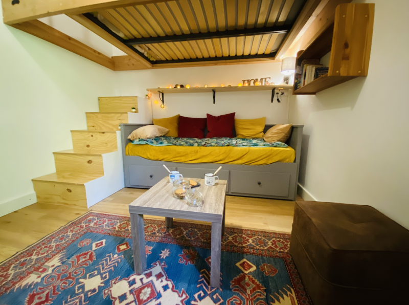 Pièce à vivre - Appartement le Havre de Paix - Uriage