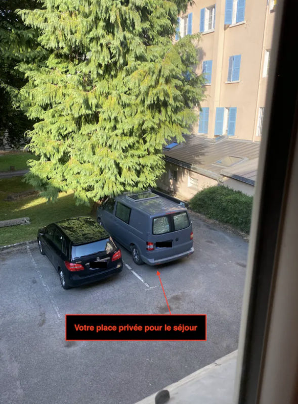 Parking - Appartement le Havre de Paix - Uriage