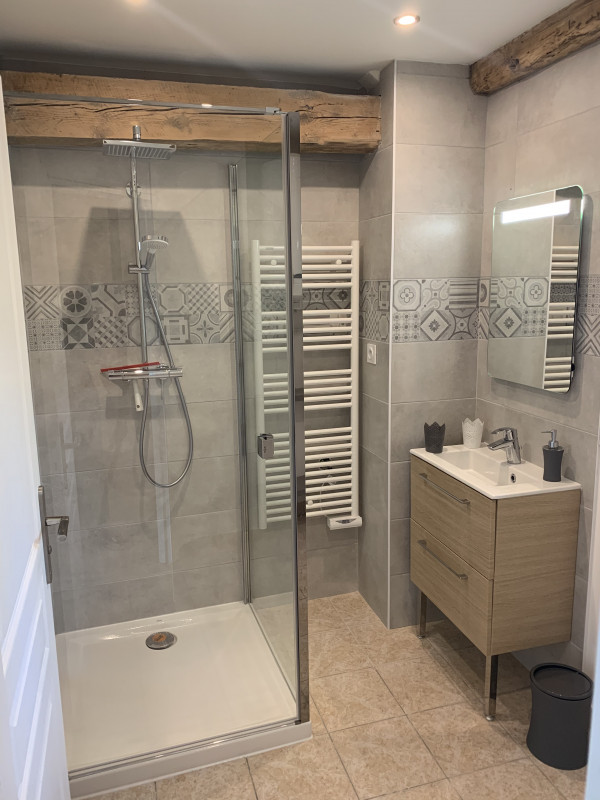 Salle de bain - Duplex dans maison n°152 - Vaulnaveys-le-Haut