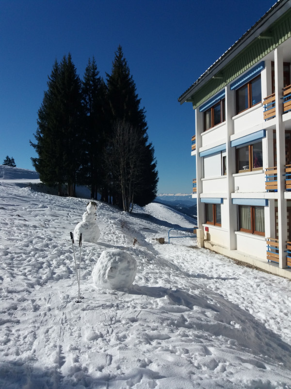 Immeuble côté pistes - © AdeL@38 Immeuble côté pistes