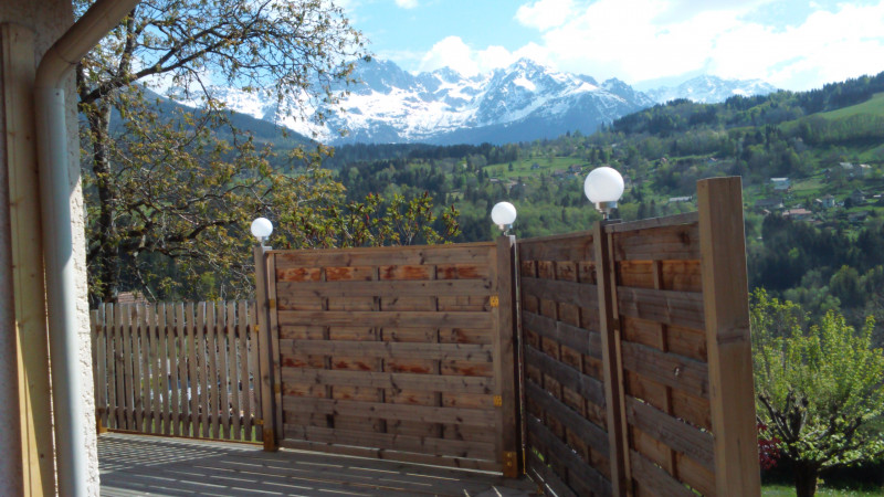 Terrasse vue Belledonne Terrasse vue Belledonne