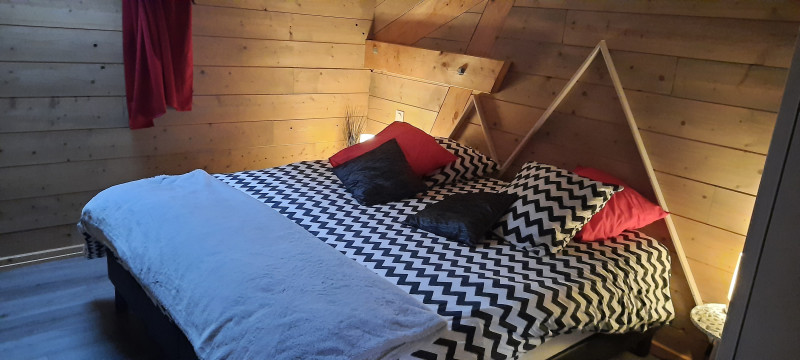 Chambre étage (lits modulables) - © Propriétaires Chambre étage (lits modulables)