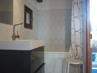 Salle de bains Appartement dans maison  la Bastide n°169 Vaulnaveys-le-Haut