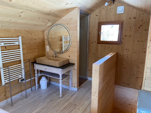 Salle de douche - La cabane du bonheur