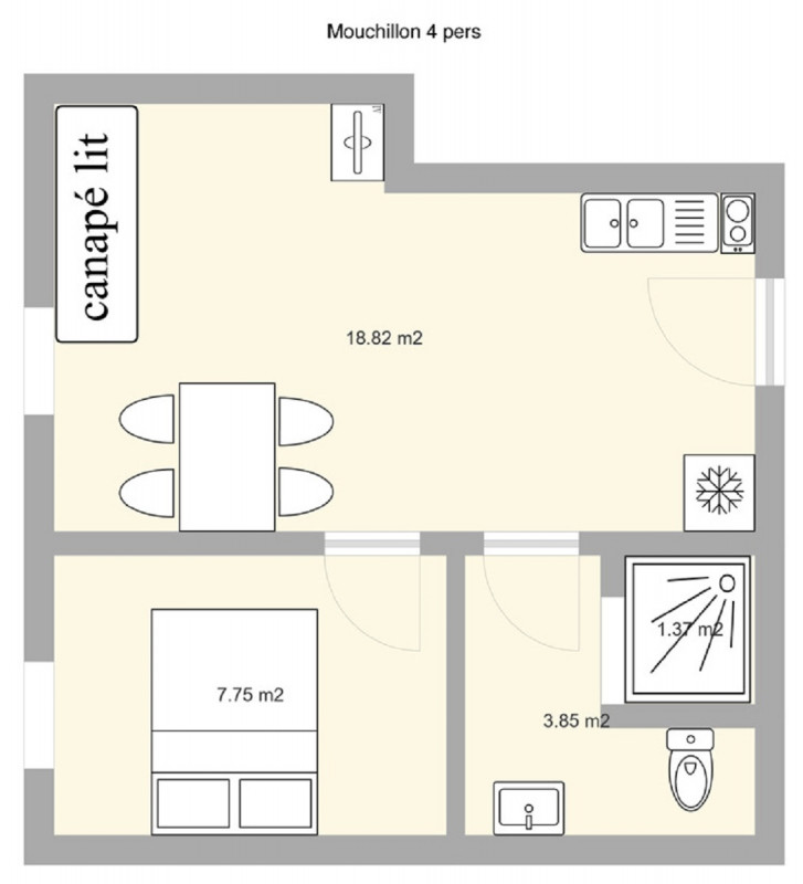 Plan du studio