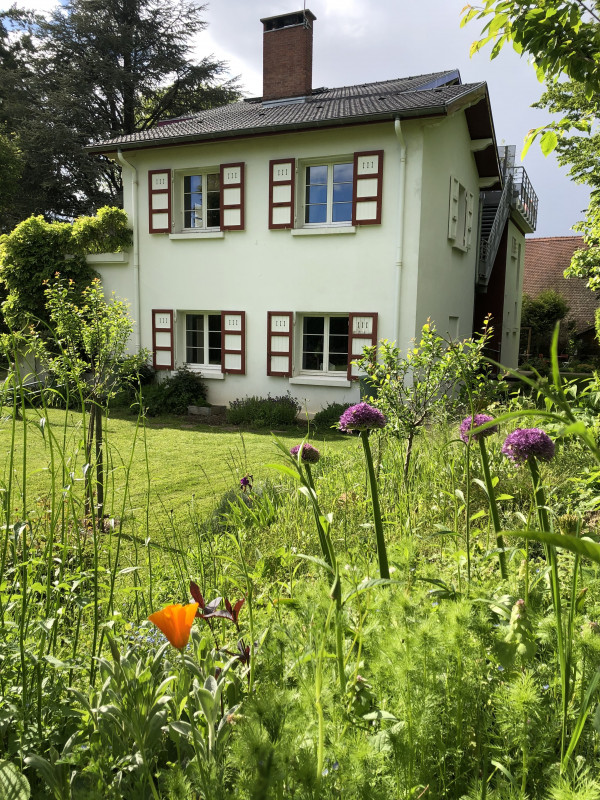 Jardin et façade sud - Appartement dans maison n°329 - © ©gtroyes Jardin et façade sud - Appartement dans maison n°329
