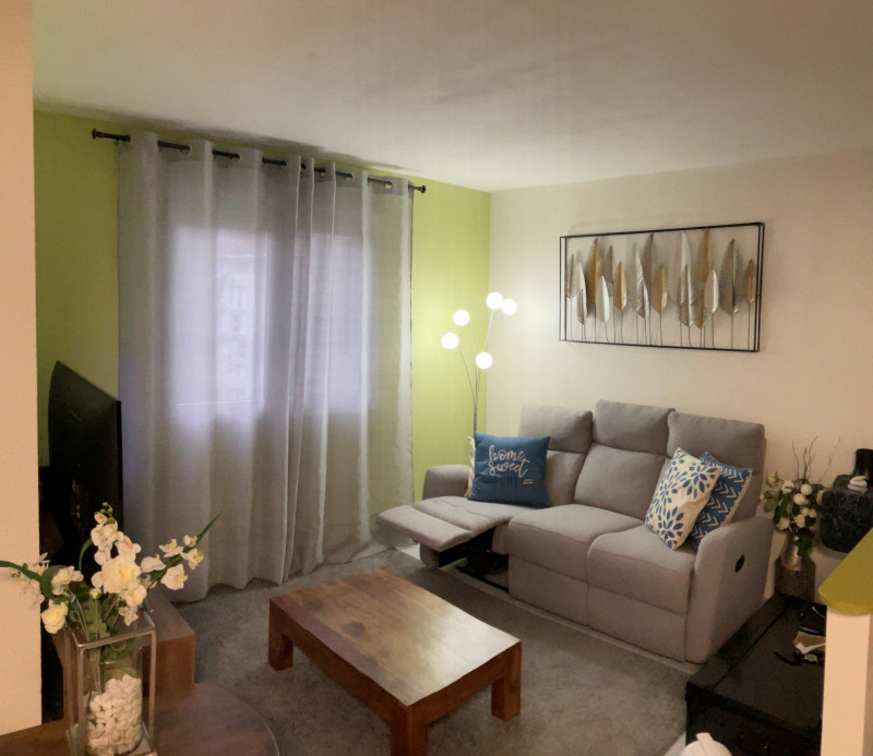 Appartement Le Pré Métral n°35 - salon - © Patrice Laevens Appartement Le Pré Métral n°35 - salon